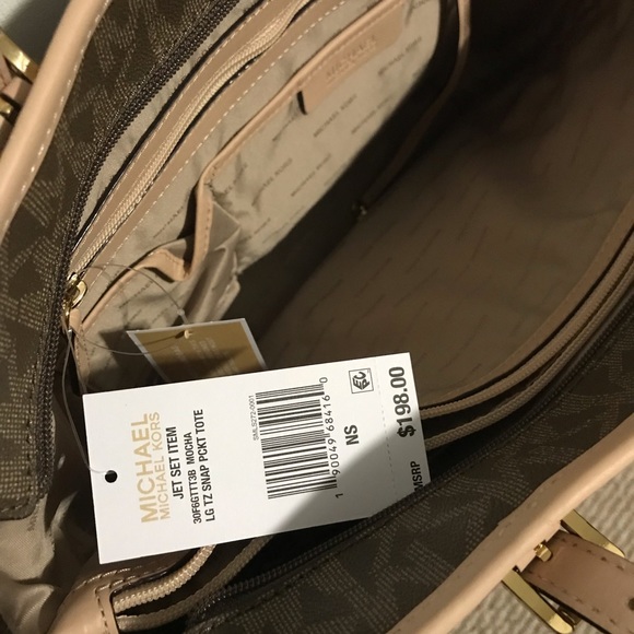 🎉 HP 🎉 Michael Kors Jet Set Large Top-zip Tote - Picture 3 of 7